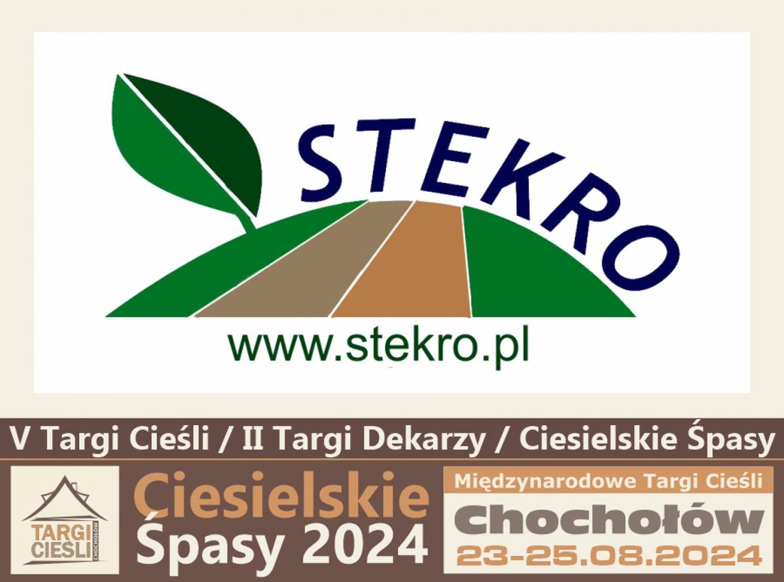 Firma Stekro pojawi się na Targach Cieśli w Chochołowie