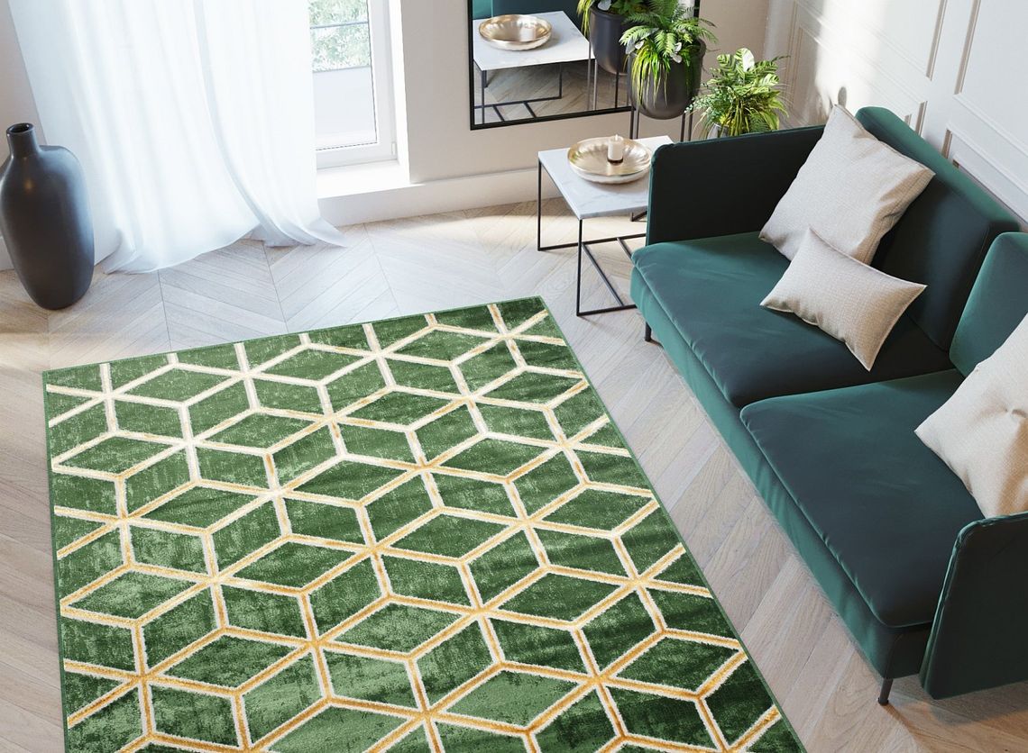 Na zdjęciu dywan nowoczesny tulum