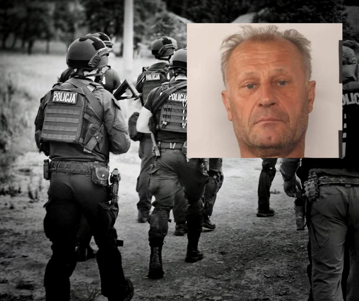 Morderca ze Starej Wsi oddał strzały do policjantów! Trwa obława [FILM]