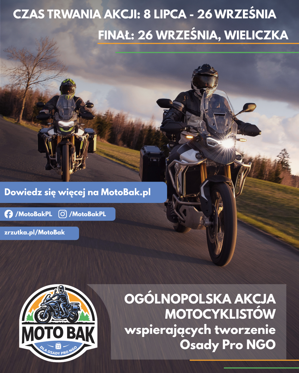 Motocykliści zatankują dobro Motocykliści zatankują dobro