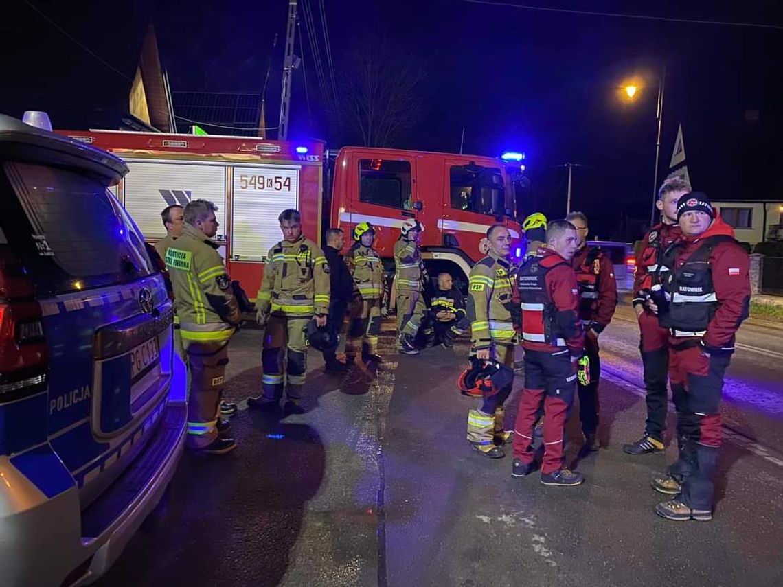 Na zdjęciu służby biorące udział w poszukiwaniach na terenie Białki Tatrzańskiej