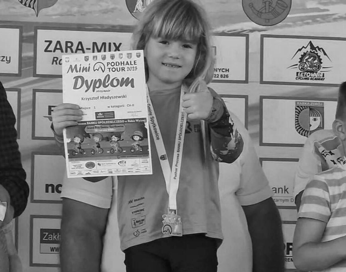 Mini Podhale tour, wyścigi kolarskie, Krzysiu Hładyszewski, śmierć, nie żyje sześcioletni Krzysiu, kolarz, Krzysiu