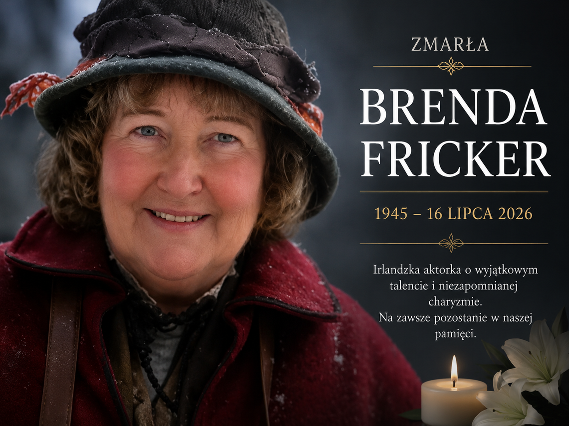 Nie żyje Brenda Fricker. Oscarowa gwiazda i Pani od Gołębi z „Kevina” miała 81 lat Brenda Fricker, wybitna irlandzka aktorka i laureatka Oscara za rolę w filmie „Moja lewa stopa”, zmarła w wieku 81 lat