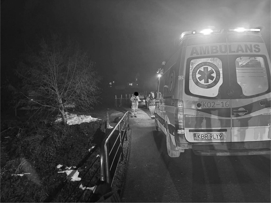 Tworkowa, powiat brzeski, na sygnale, tragiczna wiadomość, wypadek, mężczyzna wpadł do rzeki