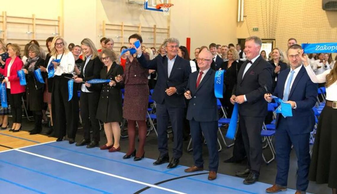 Nowoczesna hala sportowa przy SP1 w Zakopanem oficjalnie otwarta