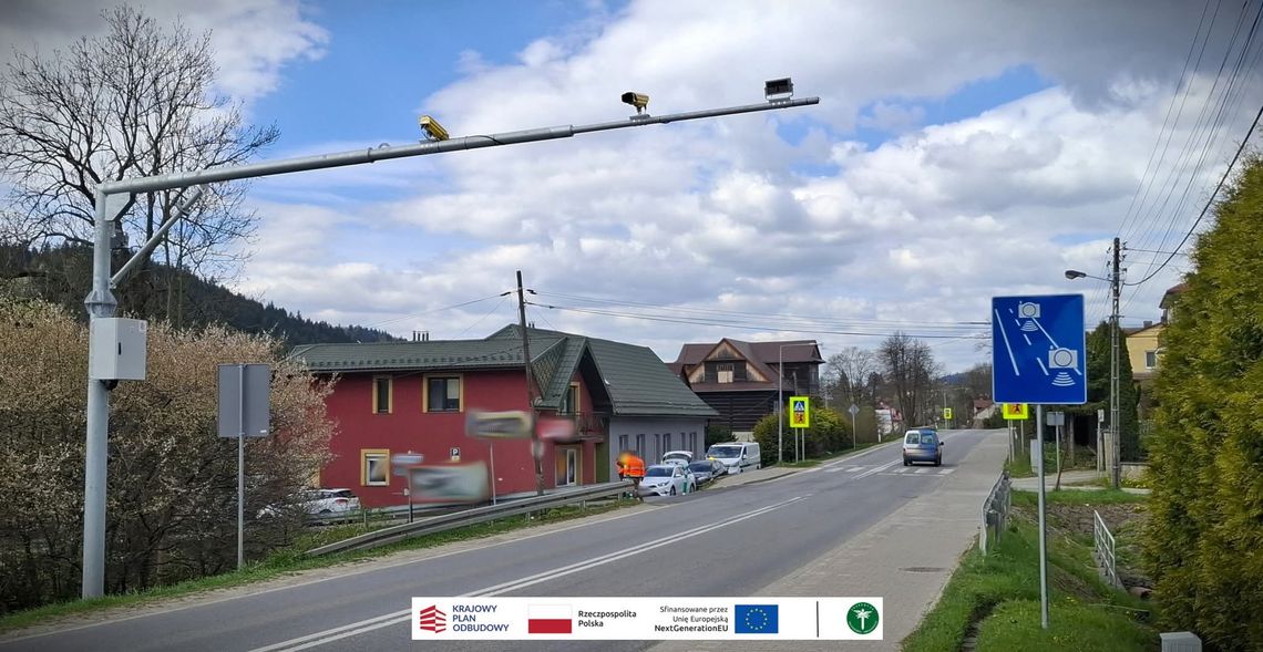 Nowy odcinkowy pomiar prędkości na DK28 w Rabce-Zdroju już działa. Będą wysokie kary! Odcinkowy pomiar prędkości, dk28, rabka-zdrój, Mszana Dolna, Skomielna Biała, pomiar prędkości, wysoki mandaty, ograniczenie prędkości