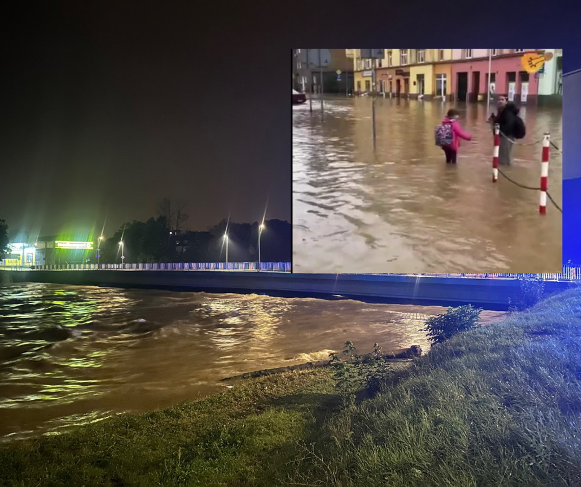 Nysa walczy z żywiołem. Dramatyczna sytuacja