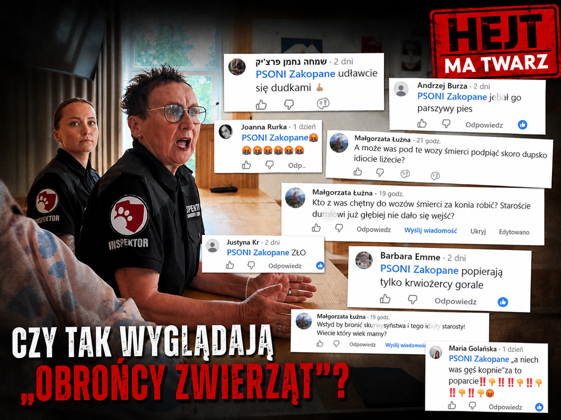 Obrzydliwy i wulgarny hejt fanów DIOZ uderza w niepełnosprawnych z Podhala! Obrzydliwy i wulgarny hejt fanów DIOZ uderza w niepełnosprawnych z Podhala!