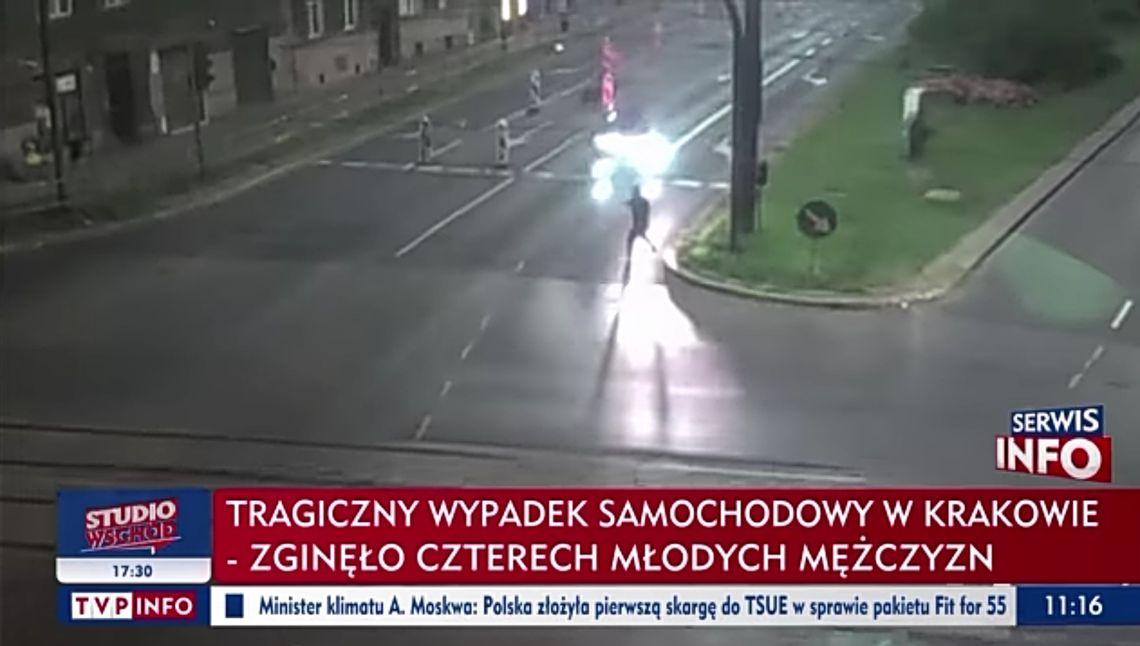 Odnaleziono świadka tragicznego wypadku przy moście Dębnickim