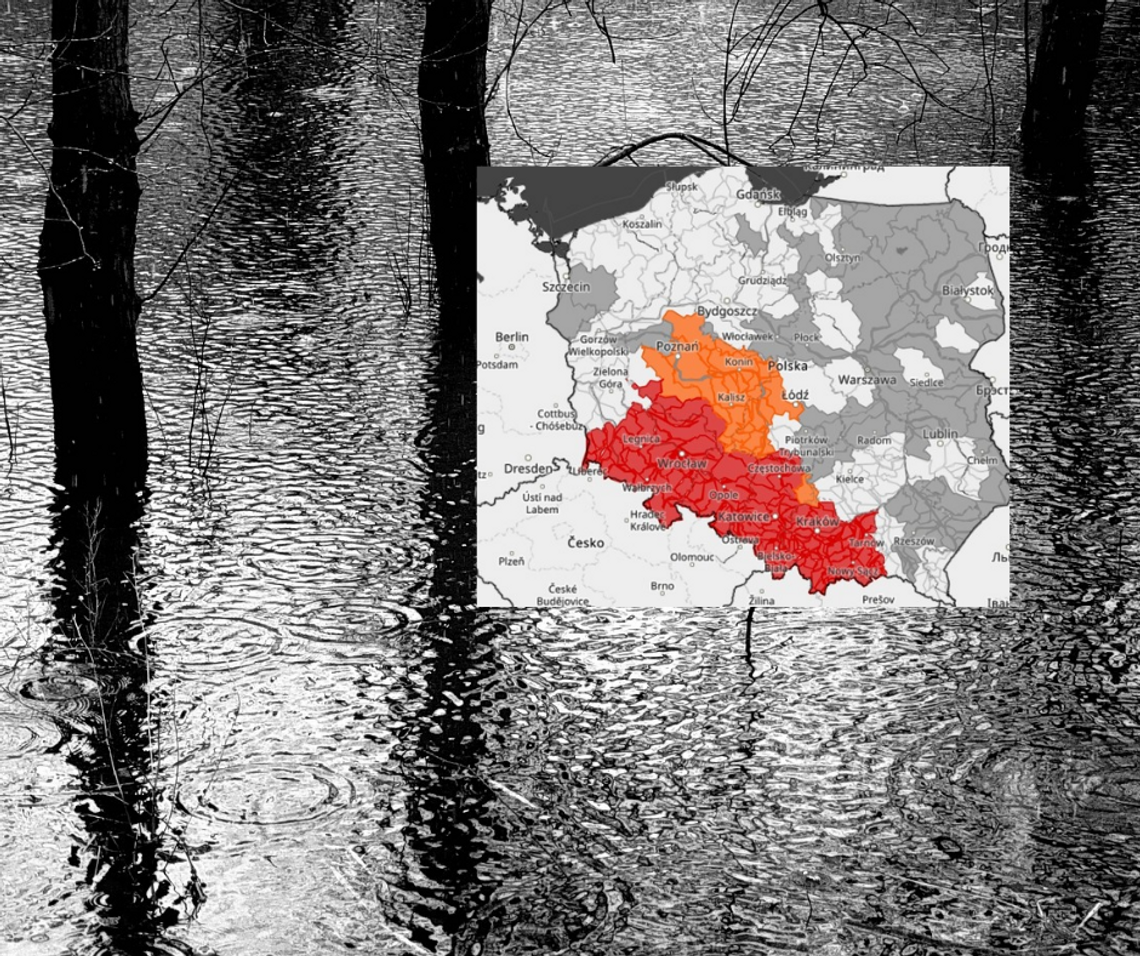 Ogromne opady deszczu nad Polską! Małopolska zagrożona powodziami