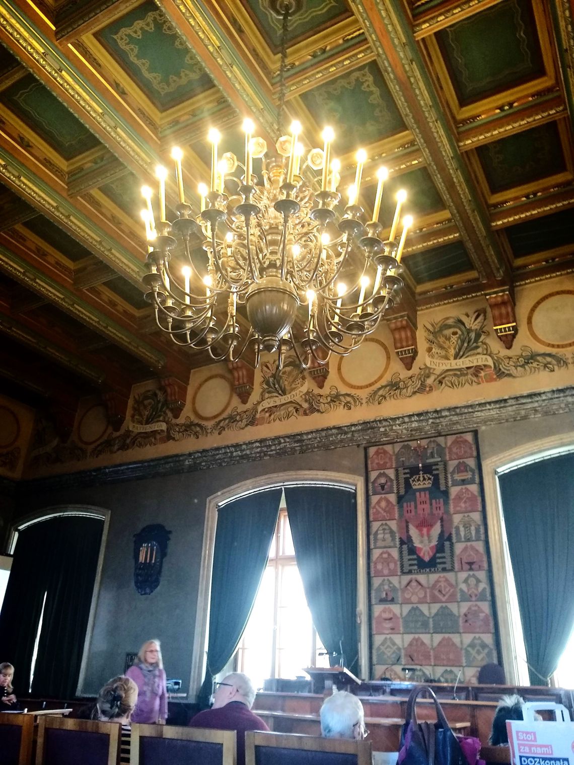 Na zdjęciu wnętrze Pałacu Wielopolskich w Krakowie