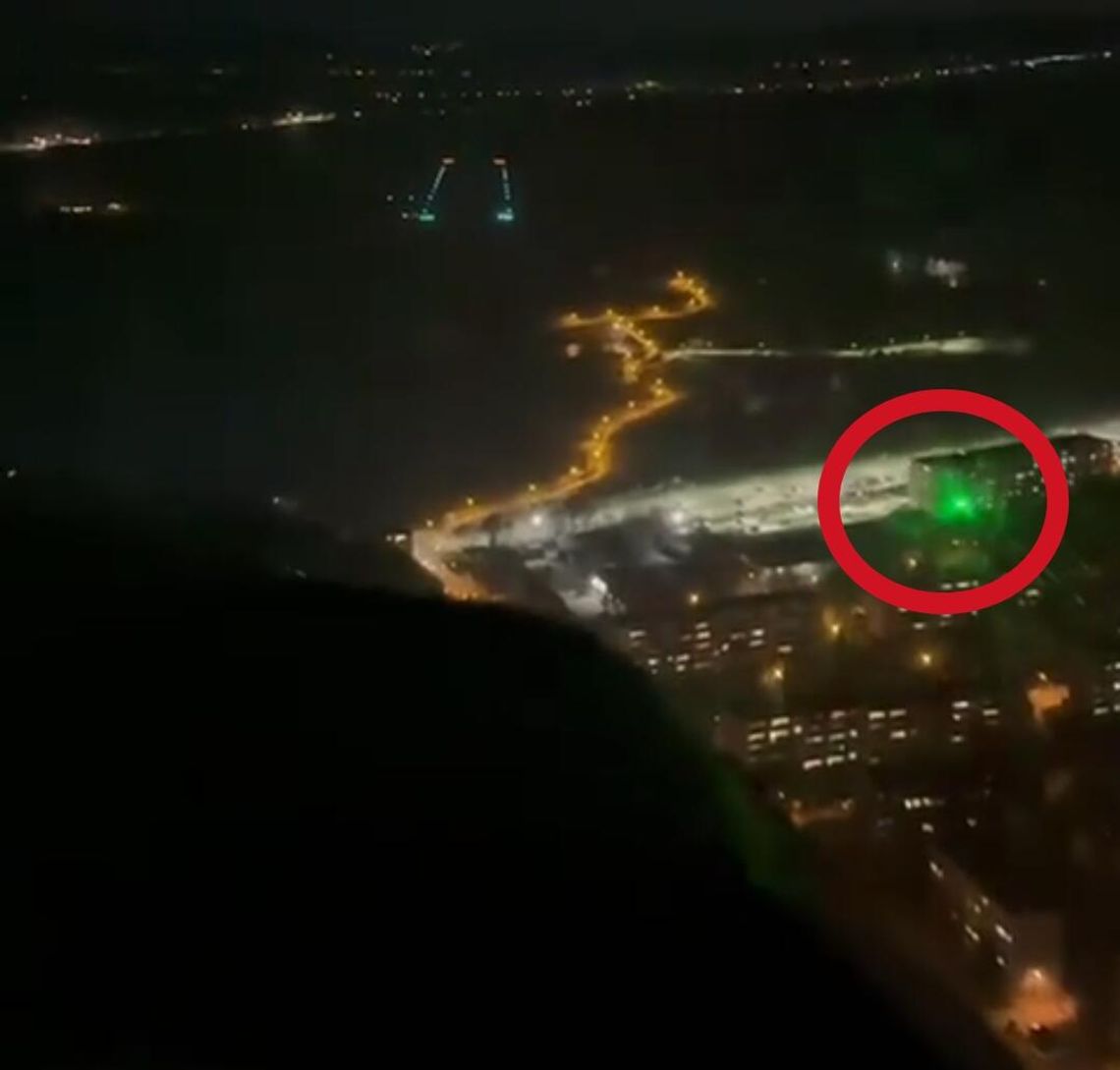 Podhale, wiązka lasera, lotnisko w Nowym Targu, nowotarskie lotnisko, sąd rodzinny, 9-latek skierował wiązkę lasera
