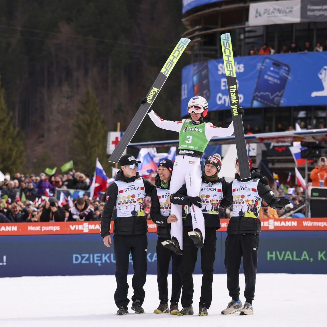 Kamil Stoch, skoki narciarskie, loty narciarskie, pożegnanie Kamila Stocha, ostatni skok Kamila Stocha, Planica, puchar świata