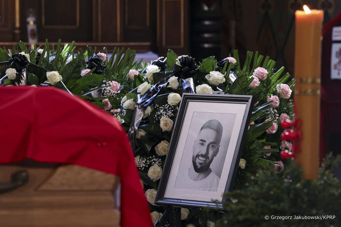 Łukasz Litewka, tragiczna śmierć Łukasza Litewki, pogrzeb, Karol Nawrocki, Prezydent RP, wypadek drogowy, tragiczny wypadek