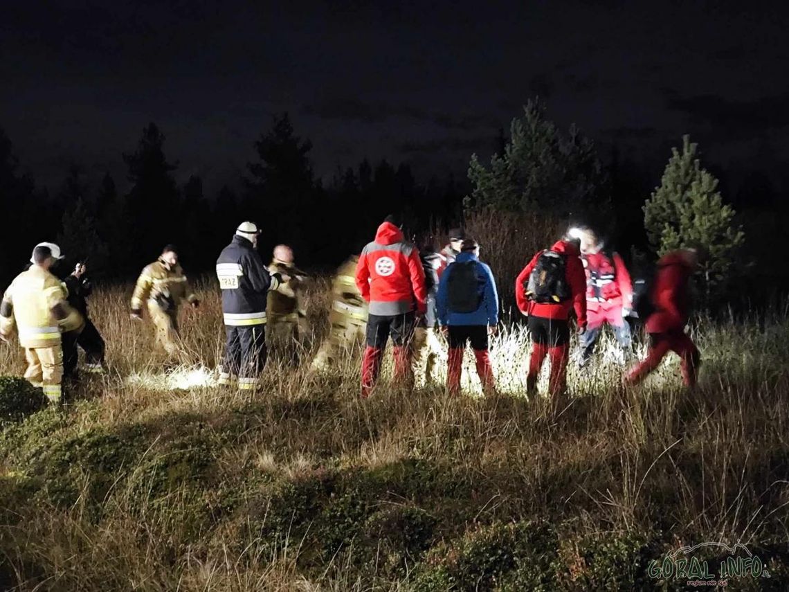 Trwają poszukiwania mężczyzny w lasach na terenie Piekielnika