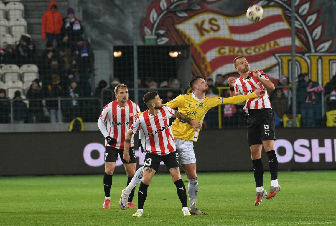 Cracovia, motor Lublin, PKO ekstraklasa, piłka nożna, Kraków, ulica Kałuży