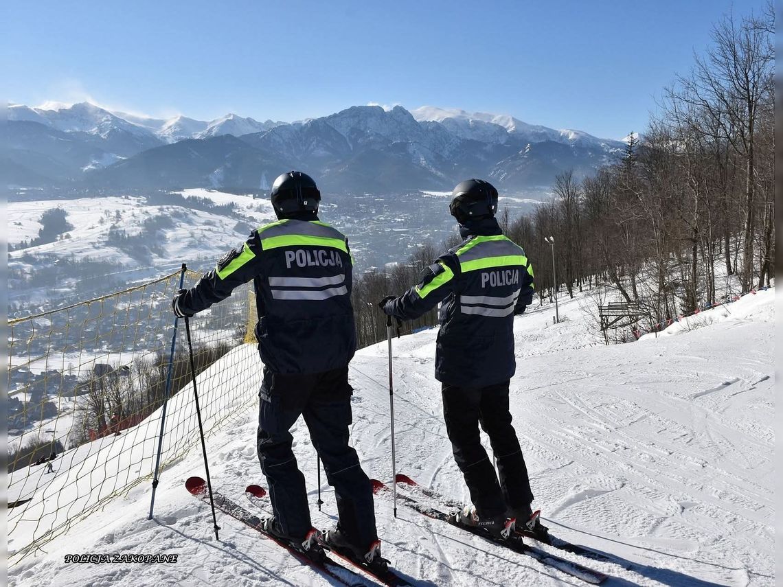 Pijany narciarz miał 2,3 promila: Policja podsumowuje interwencje na stokach Białka Tatrzańska, Zakopane, Podhale, kontrole policji na stoku, powiat tatrzański, Zakopiańska policja, pijany narciarz