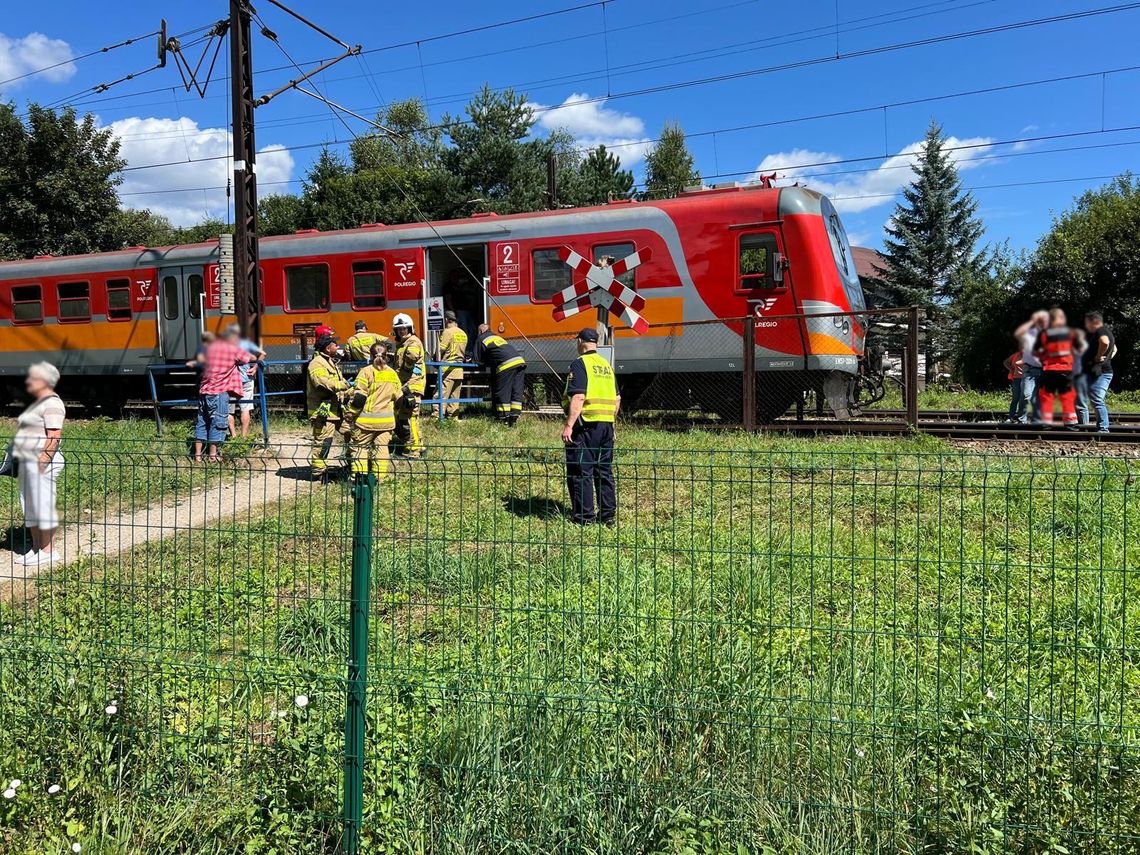 Pieszy wtargnął pod pociąg osobowy w Muszynie