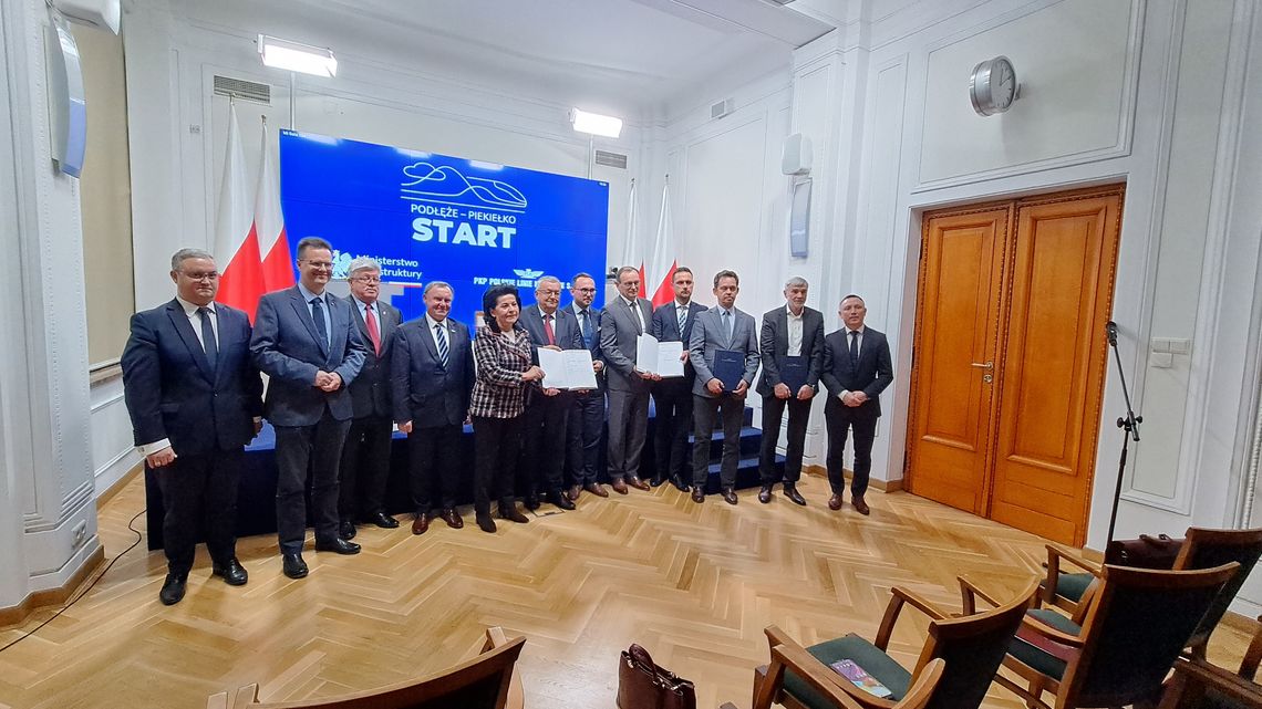 Podpisano umowę na budowę linii kolejowej Chabówka - Rabka Zaryte