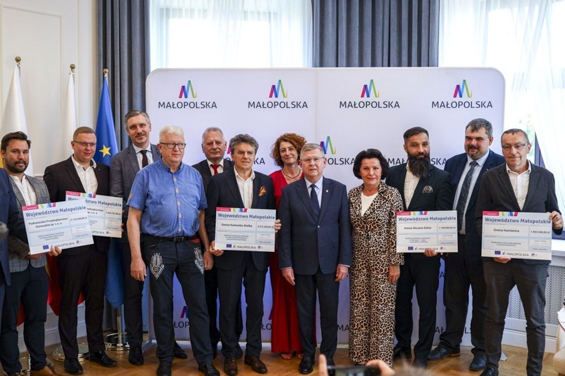 Ponad 10 Milionów na inwestycje w Małopolsce!