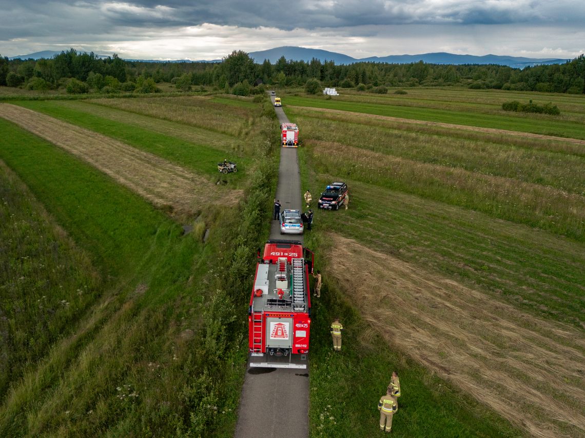 wypadek w Chochołowie, wypadek na quadzie, Chochołów, na sygnale, Podhale, poradnik dla podróżujących quadem