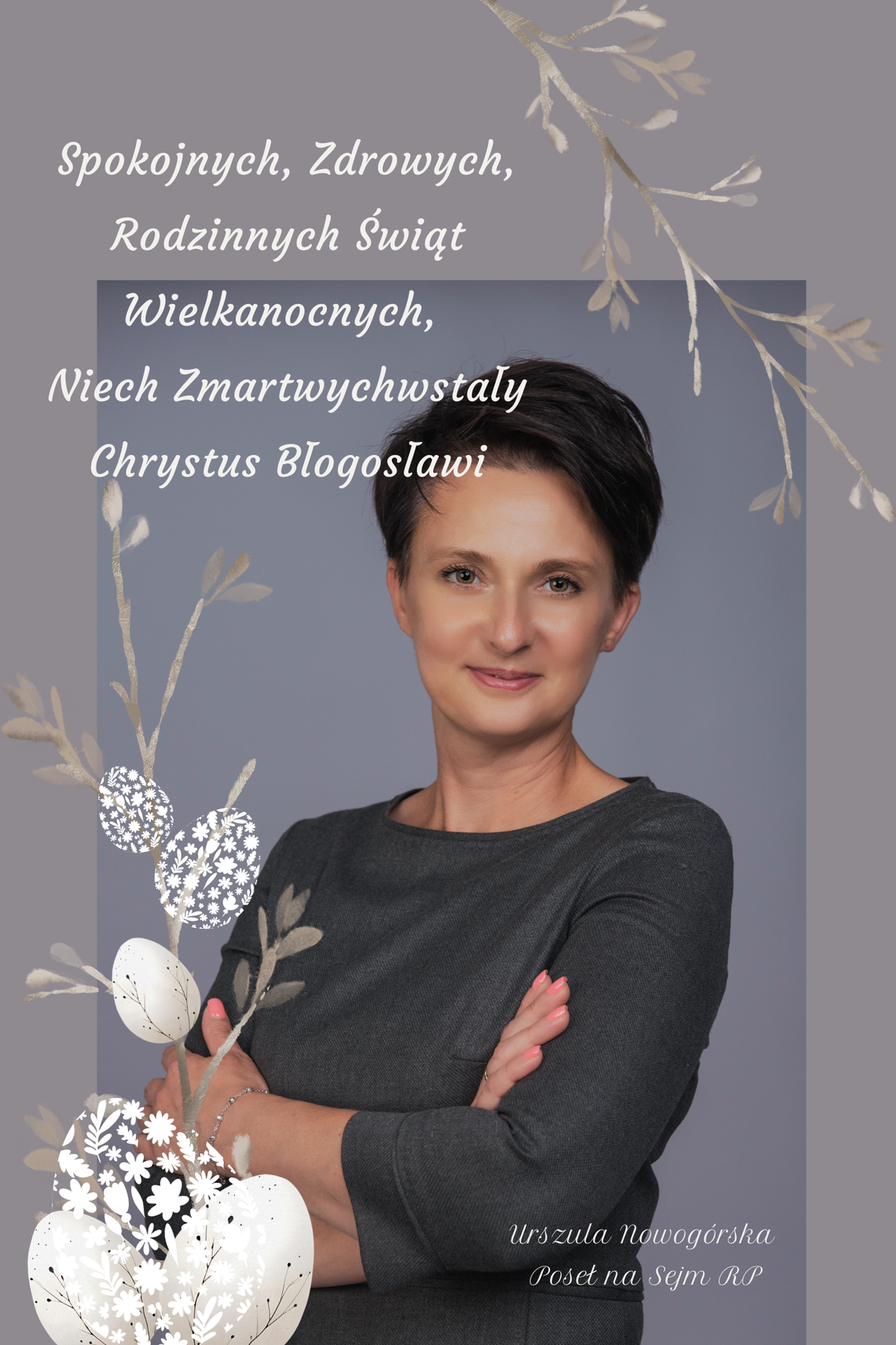 Poseł Urszula Nowogórska składa życzenia wielkanocne czytelnikom M jak Małopolska [FILM]