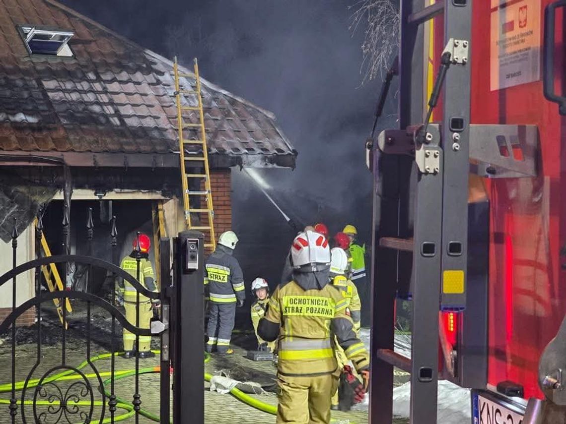 Barcice Dolne, Sądecczyzna, powiat nowosądecki, Nowy Sącz, pożar, straż pożarna