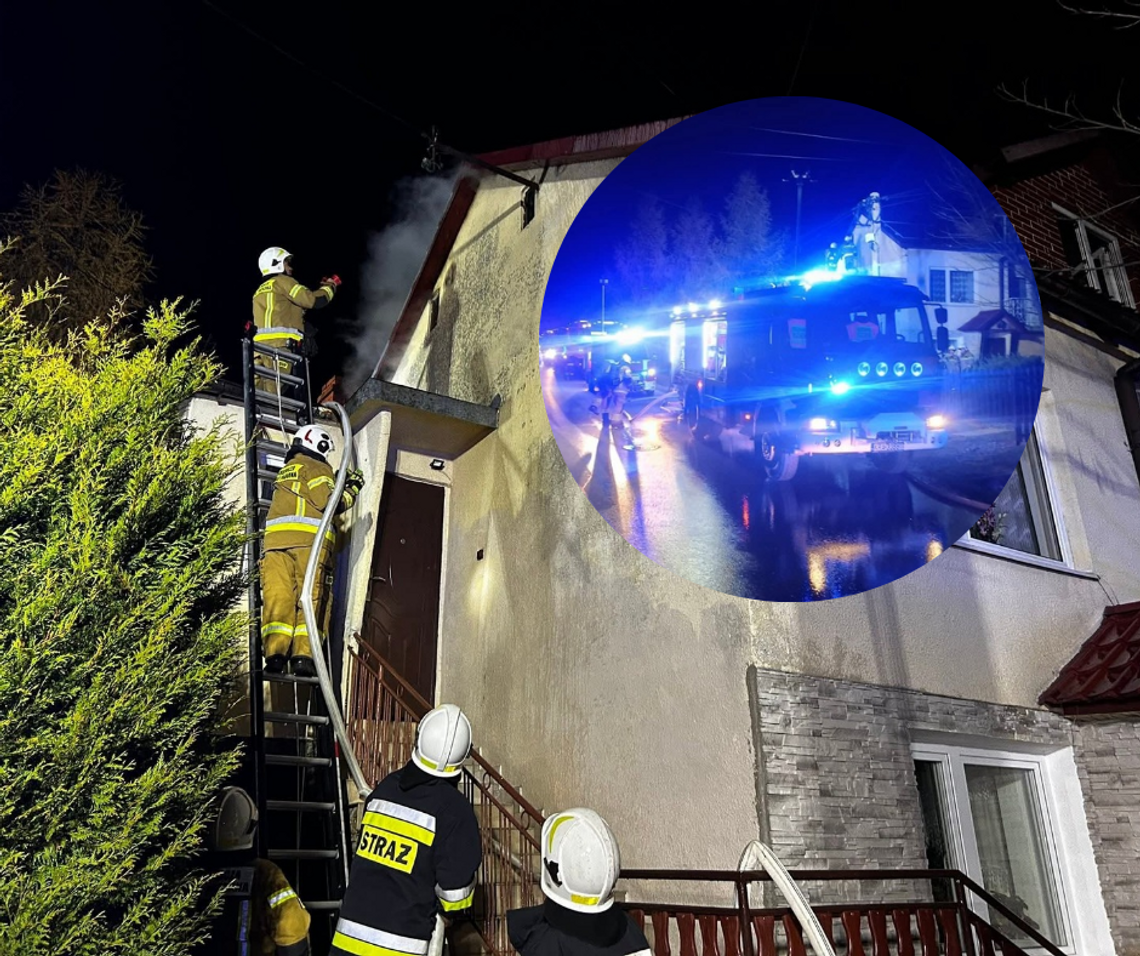 Wola Kalinowska, powiat krakowski, gmina Sułoszowa, na sygnale, akcja ratunkowa, akcja ratownicza, wypadek drogowy