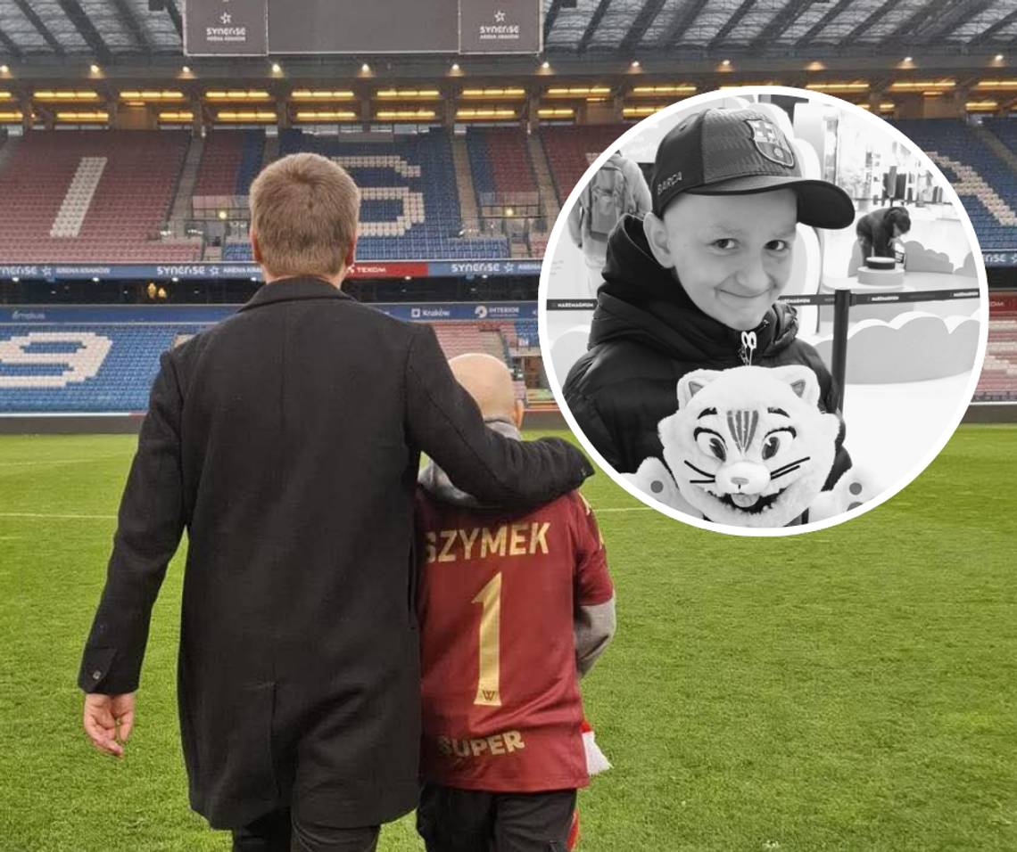 Szymon Zamorski, nie żyje Szymon Zamorski, odszedł 14-letni Szymon, Wisła Kraków, FC Barcelona