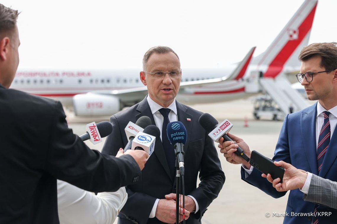 Na zdjęciu Prezydent RP Andrzej Duda