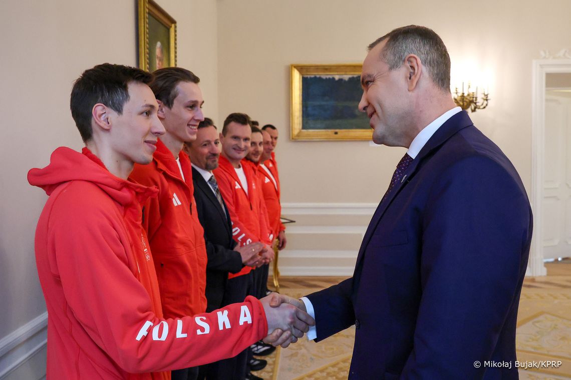 Karol Nawrocki, prezydent Karol Nawrocki, prezydent RP, Kacper Tomasiak, Adam Małysz, Paweł Wąsek