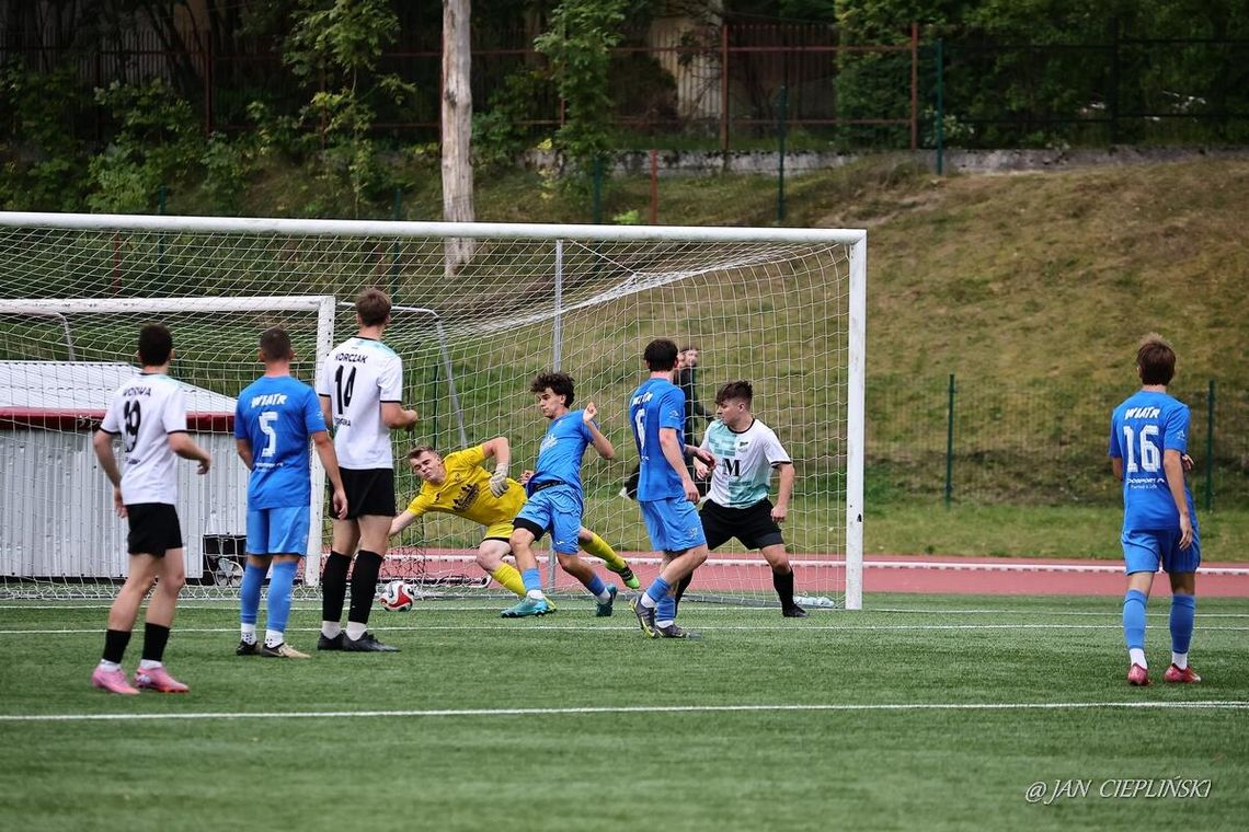 Wierchy Rabka-Zdrój, Wiatr Ludźmierz, piłka nożna, Rabka-Zdrój, biało-zieloni, zwycięstwo, Liga Okręgowa, piłkarska pasja