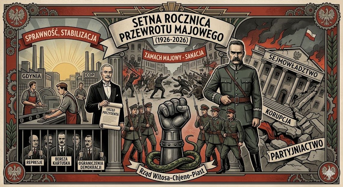 Przewrót majowy: Analiza i skutki Przewrót majowy: Analiza i skutki