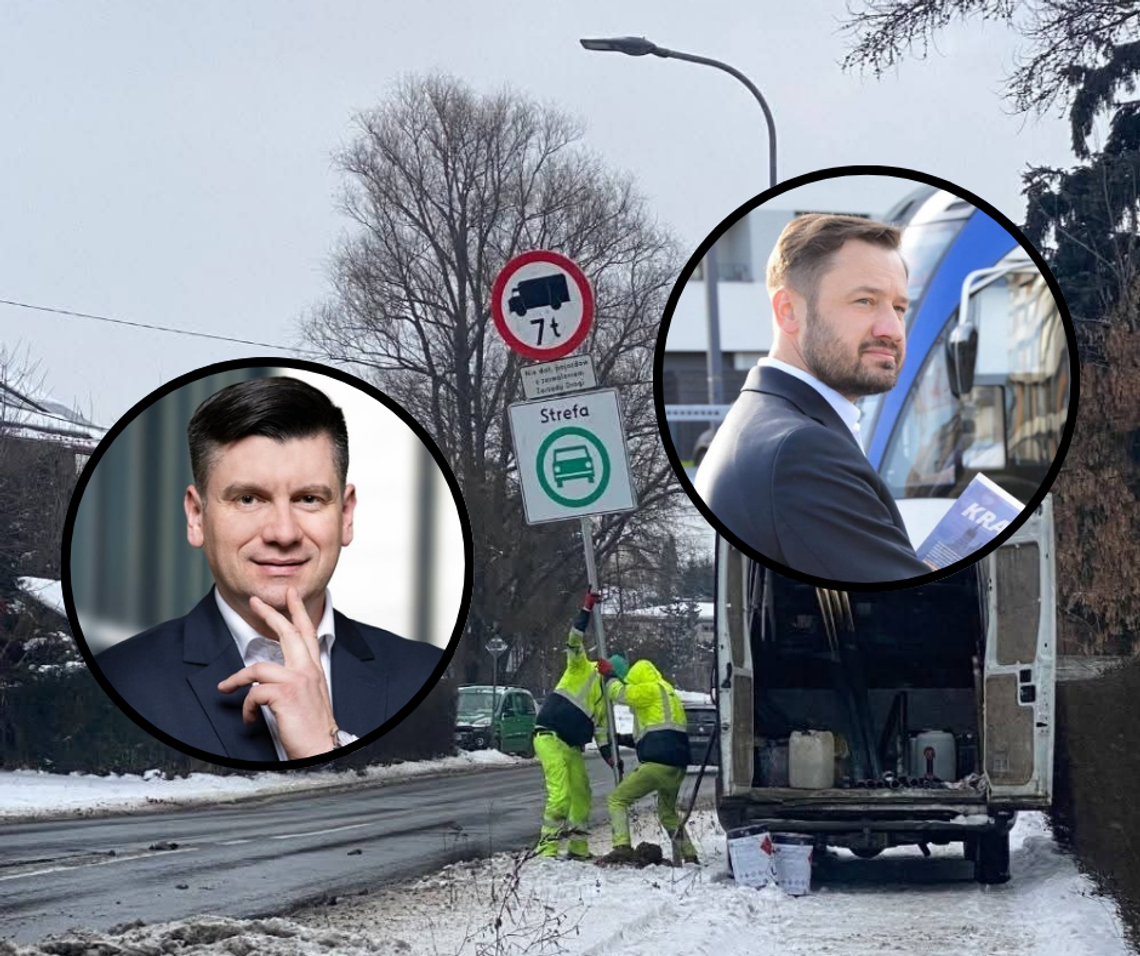 Łukasz Smółka, Zarząd Województwa Małopolskiego, Sejmik Województwa Małopolskiego, Aleksander Miszalski, Strefa Czystego Transportu