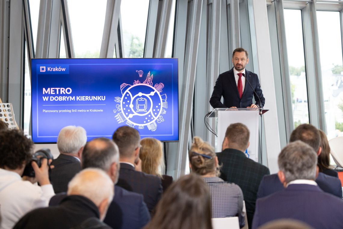 Aleksander Miszalski, prezydent Krakowa, metro w Krakowie, budowa metra w Krakowie, tramwaj podziemny, drugie metro w Polsce