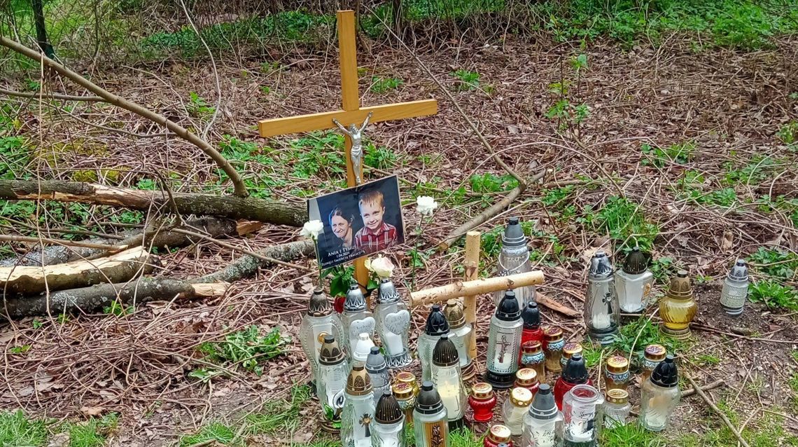 Na zdjęciu miejsce tragedii w rabczańskim Parku Zdrojowym