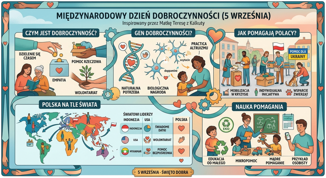 Siła dobroczynności i pomagania Siła dobroczynności i pomagania