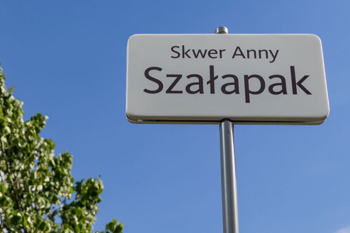 Skwer im. Anny Szałapak w Krakowie Skwer im. Anny Szałapak w Krakowie