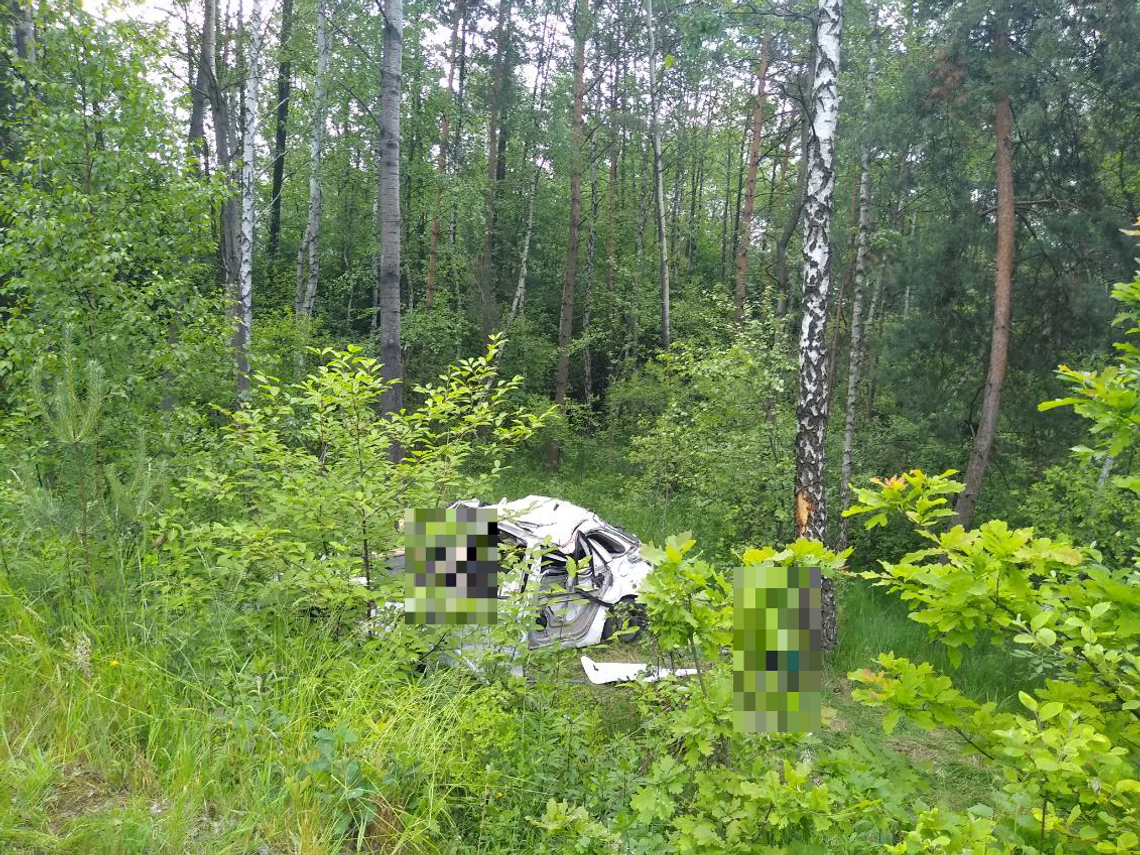 Śmiertelny wypadek na drodze przy autostradzie A4 w Trzebini