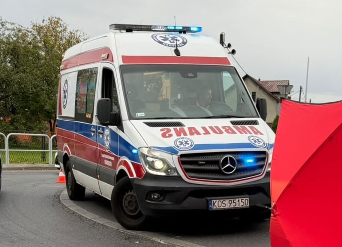 Śmiertelny wypadek w Brzeszczach. Piesza zginęła na przejściu