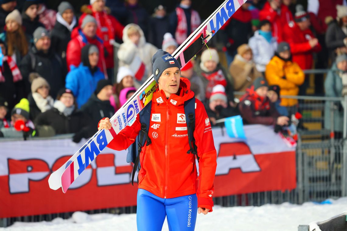Na zdjęciu szósty skoczek Mistrzostw Świata w lotach narciarskich Piotr Żyła