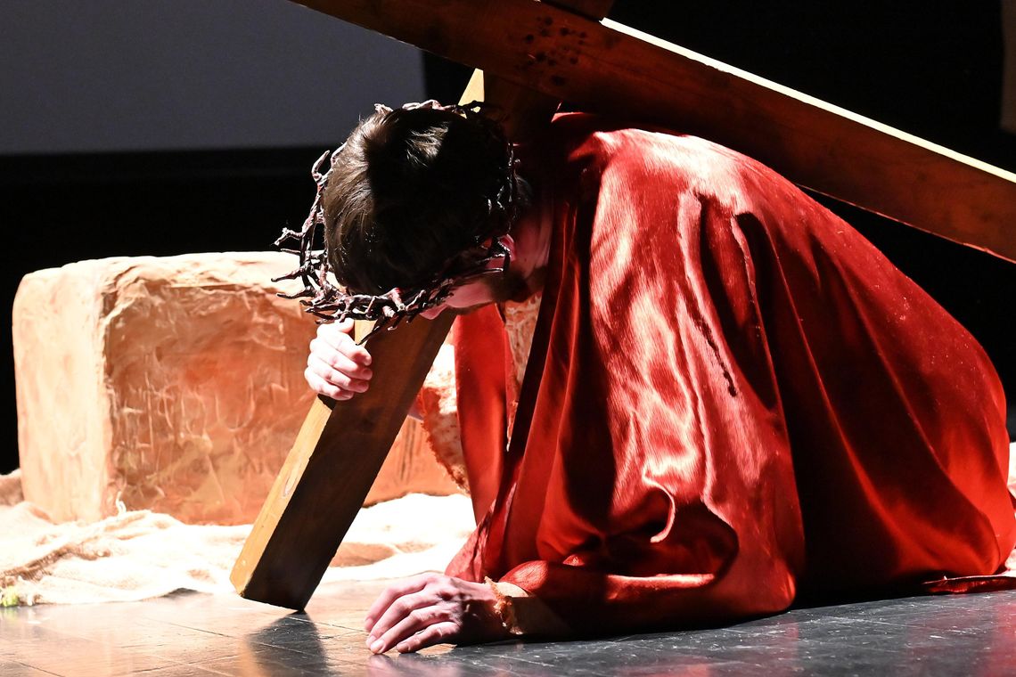 Szukałem Was, Misterium Męki Pańskiej, Misterium Męki Pańskiej "Szukałem Was", Nowy Targ, Podhale, Miejskie Centrum Kultury w Nowym Targu, Sanktuarium św. Jana Pawła II w Nowym Targu