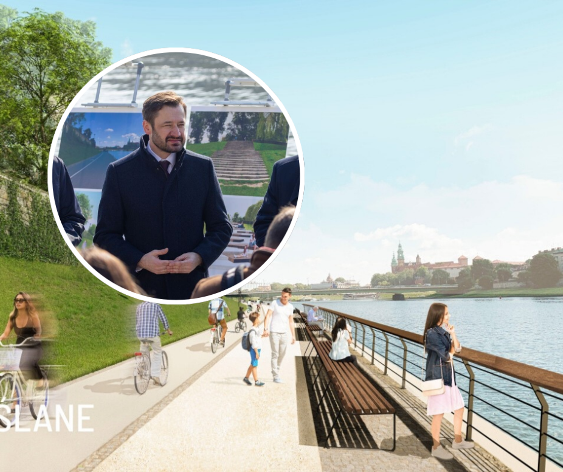 Bulwary Wiślane, Kraków, rewitalizacja, Aleksander Miszalski, bulwary wiślane zmienią swoje oblicze