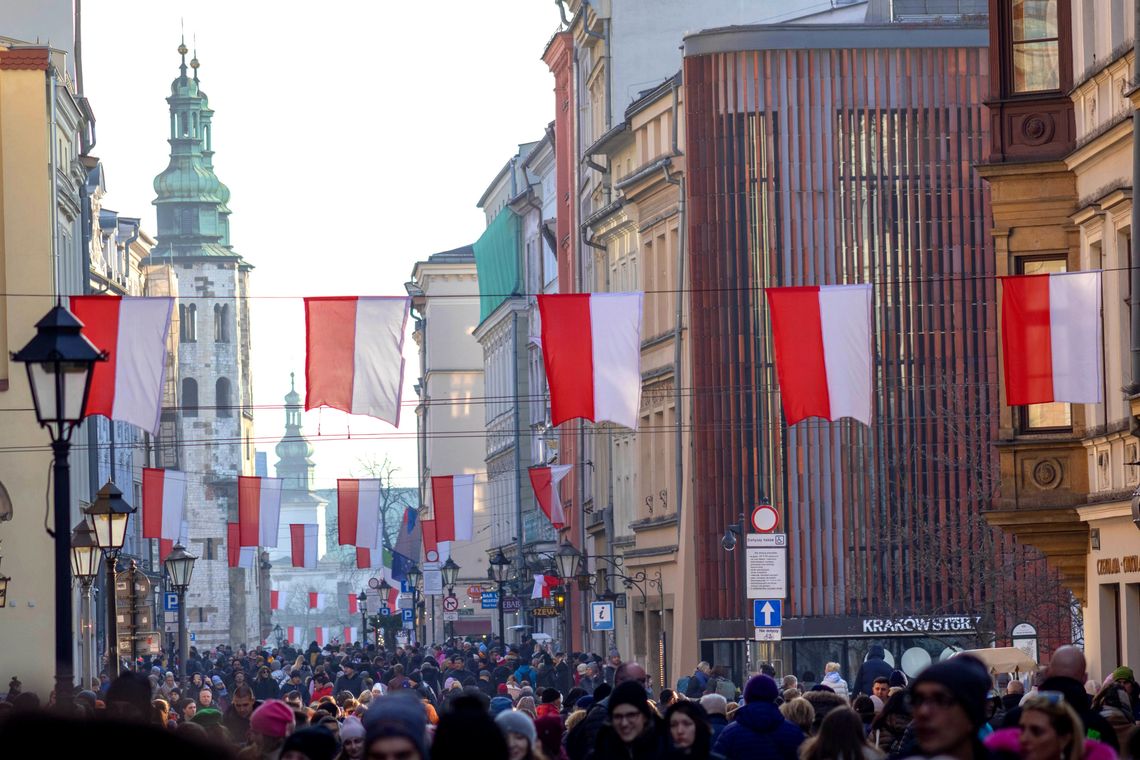 Tak przebiegaly obchody Święta Niepodległości w Krakowie [ZDJĘCIA]