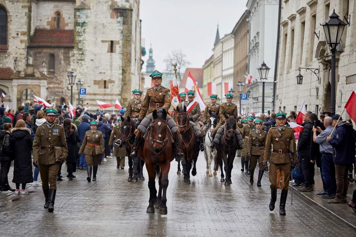 W Krakowie odbyły się główne obchody Narodowego Święta Niepodległości w Małopolsce