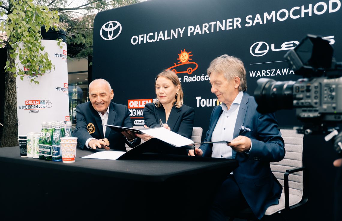 Toyota Central Europe, Toyota Radość oraz Lexus Warszawa Radość Oficjalnymi Partnerami Lang Team.