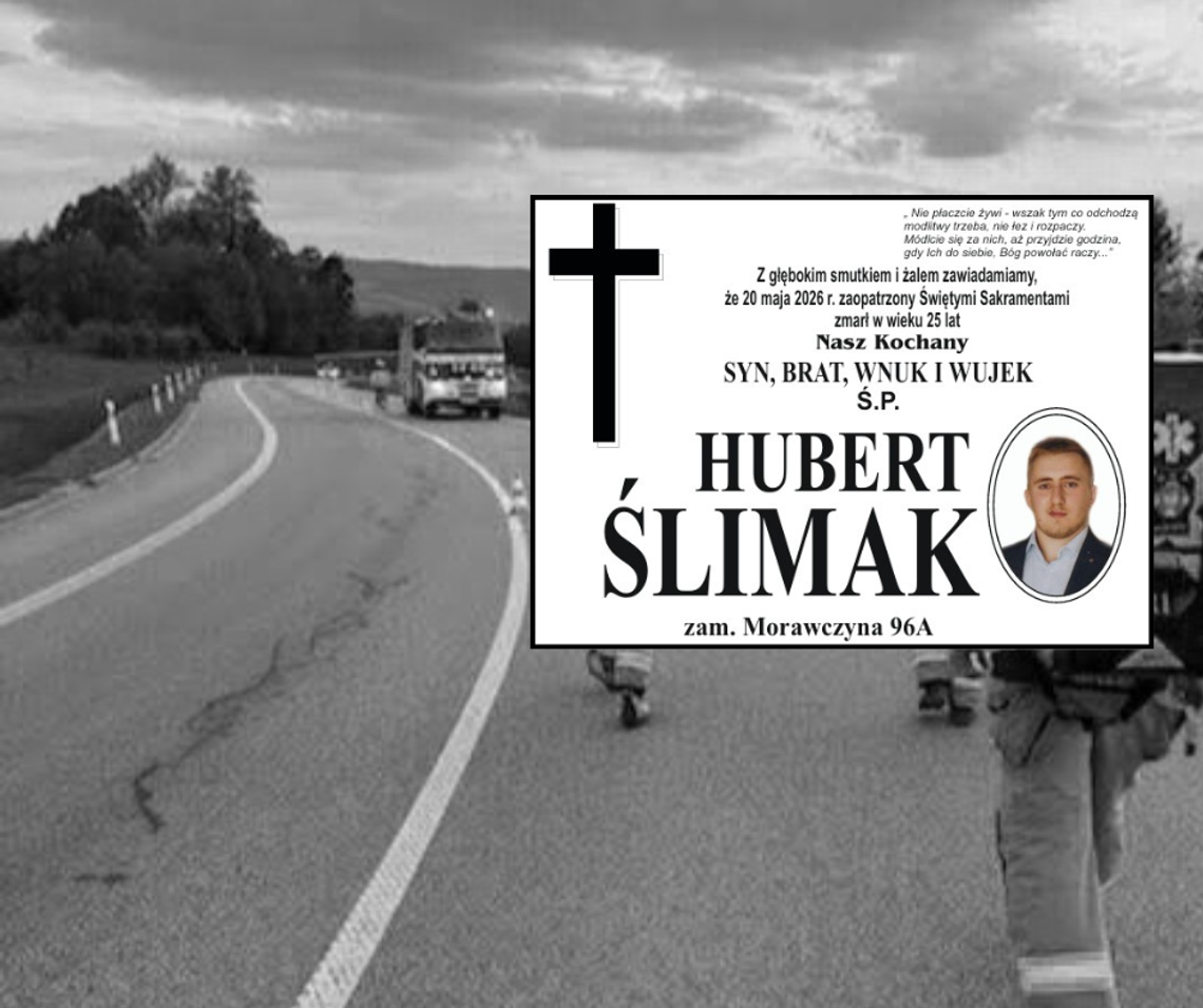 Tragedia na „Patelniach” w Chabówce. Ofiara wypadku to 25-letni Hubert Ślimak z Morawczyny Hubert Ślimak, Morawczyna, Klikuszowa, Podhale, powiat nowotarski, Nowy Targ, 25-letni Hubert Ślimak