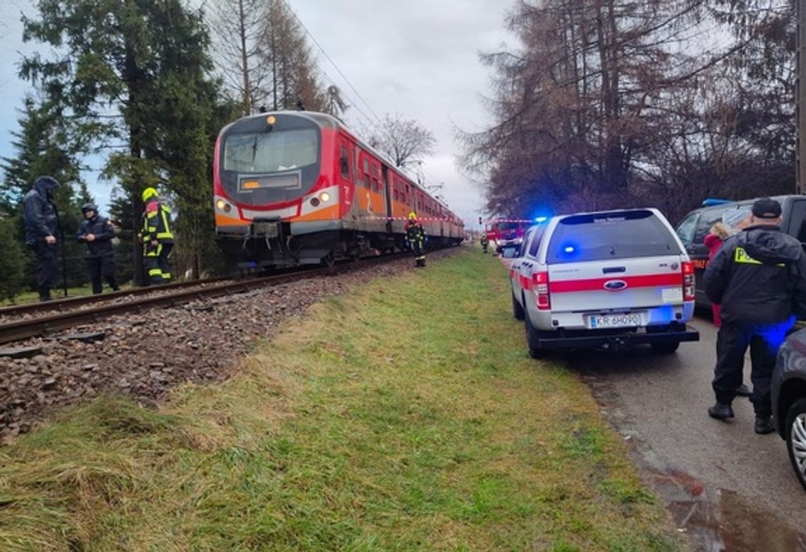 Tragedia na torach w Kętach. 14-latka zginęła na miejscu