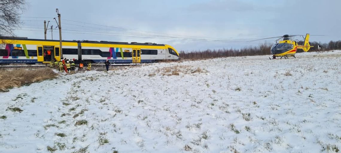 Tragedia w Brzezince. 13-latka potrącona przez pociąg [FOTO]