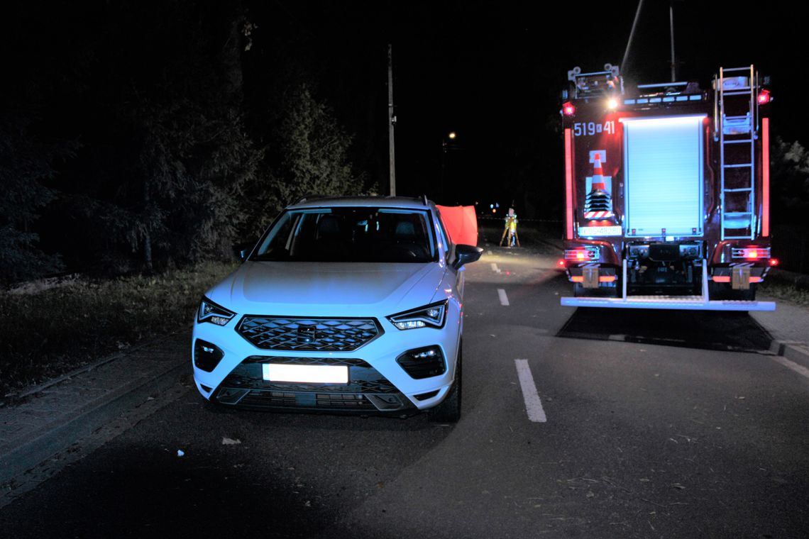 Potrącenie pieszego w Kętach, tragiczny wypadek w Kętach, śmiertelny wypadek w Kętach, śmiertelny wypadek, powiat oświęcimski, zgon mężczyzny